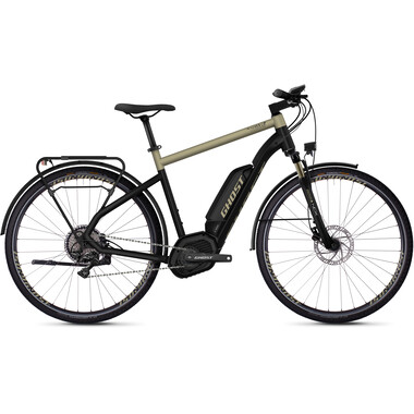 Bicicletta da Trekking Elettrica GHOST HYBRIDE SQUARE TREKKING B5.8 DIAMANT Nero/Oro 2020 0